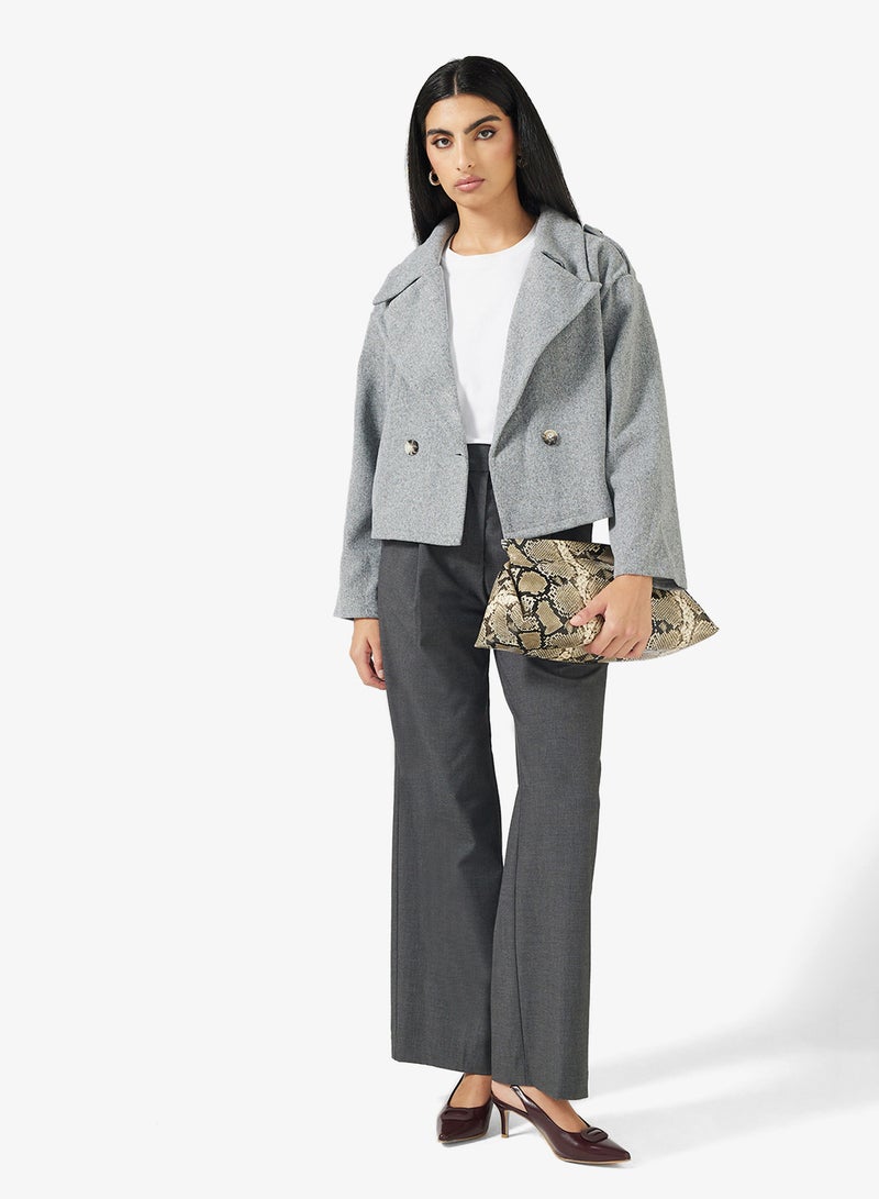 ايلا معطف ترنش قصير - Image 4