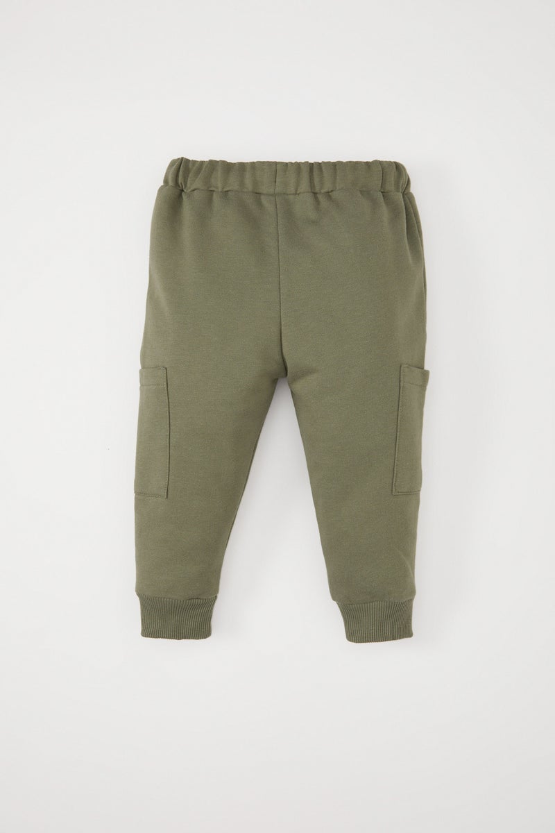 DeFacto Baby Boy Elastic Waist Leg Printed Sweatpants  - Image 5