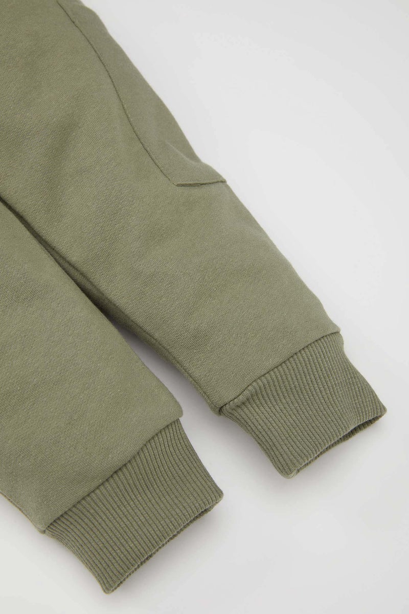 DeFacto Baby Boy Elastic Waist Leg Printed Sweatpants  - Image 2