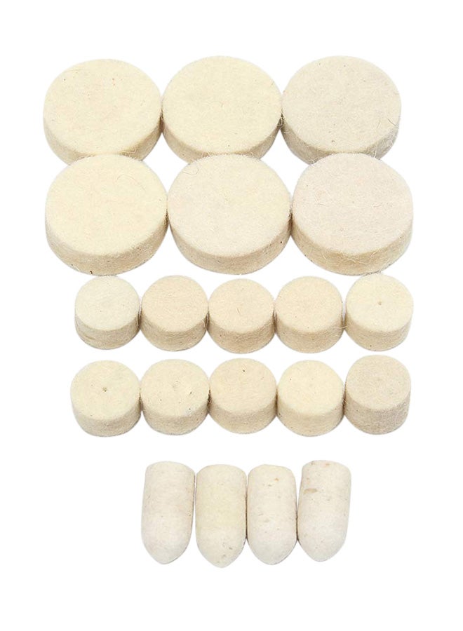 347-Piece Grinding Sanding Polishing Rotary Tool Set Multicolour 16 x 16 x 4cm - Image 4