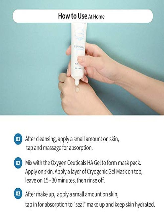 OxygenCeuticals Toning Gel 200Ml | AntiAging Gel Toner For Skin Firming And Toning | Ph Balancing Anti Wrinkle Toner For Face & Body 6.76 Oz - Image 4