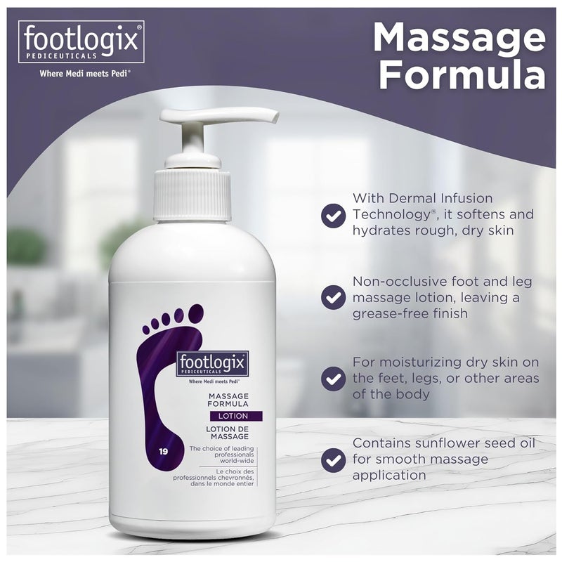 FOOTLOGIX Massage Formula Lotion 845 oz - Image 4