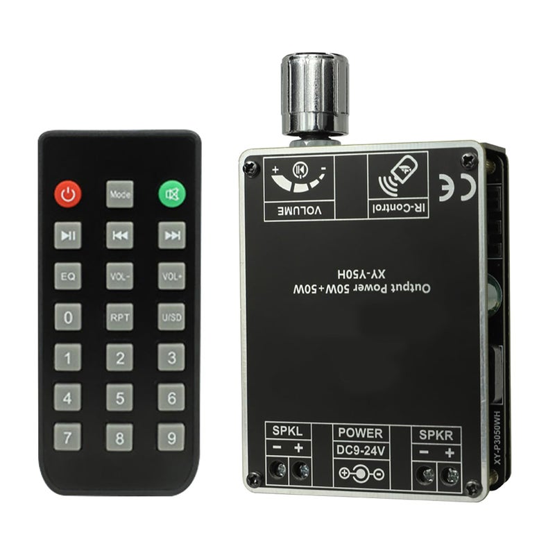 50W 50W Bluetooth 5 1 Wireless Audio Amplifier Portable Speaker for Car Home HiFi Sound - Image 4