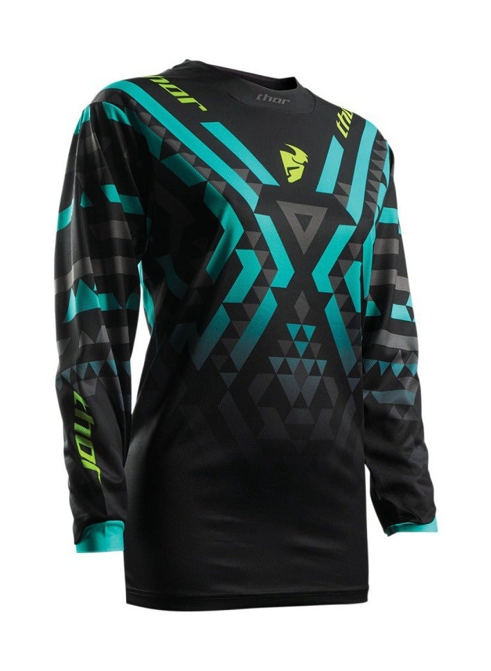 KUYING Men's Outdoor Cycling Suit Off-road Road Mountain Bike Cycling Tops  - Image 1