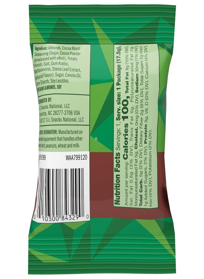 Emerald Nuts Cocoa Roast Almonds, 100 Calorie Packs, 7 Count (Pack of 12) - Image 3
