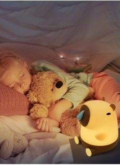 LOOPITYS night light, capybara night light with snot, children's birthday gift, suitable for bedrooms, nurseries and children's rooms,moveable table lamp softlight to sleep  - Image 3