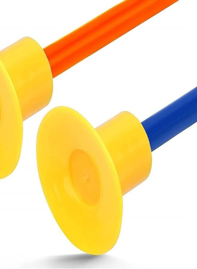 PANCHANI Outdoor/Indoor Archery Set for Kids/Bow and Arrow Target Practice Set/Quiver for Boys Girls Age 3 Years Plastic Toy Multicolour (Blue) - Image 4
