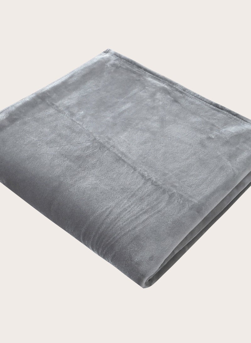 MORANO Morano Viva Blanket – Dyed Model, 220x240 CM, Lightweight Ultra-Soft Polyester Throw with Elegant Finish, Stylish Colors,Warm and Cozy Blanket for Bed or Sofa - Image 2