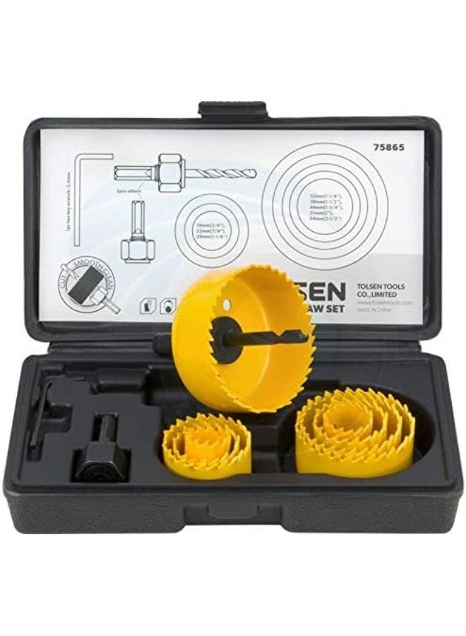 Tolsen - 3Pcs Lock Installation Hole Saw Set - Image 2