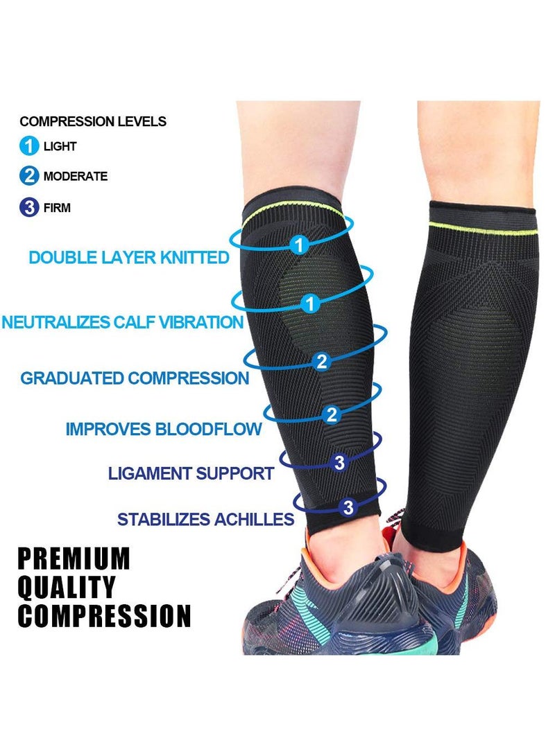 Sweet seven Compression Support Sleeves for Fast Recovery & Leg Relief | Men & Women | Shin Splints, Calf Pain, Sports, Running, Travel, Nurse - Image 5