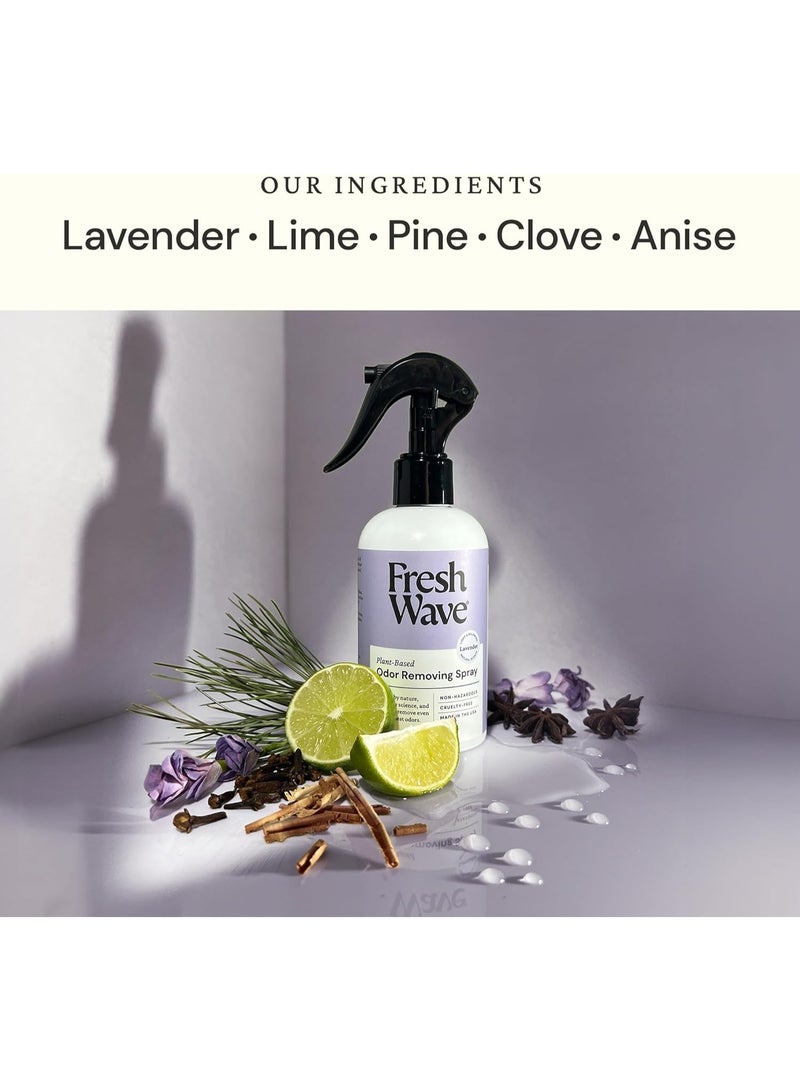 Fresh Wave Plant Based Lavender Scent Odor Eliminator Spray & Air Freshener 236 ML - Image 2