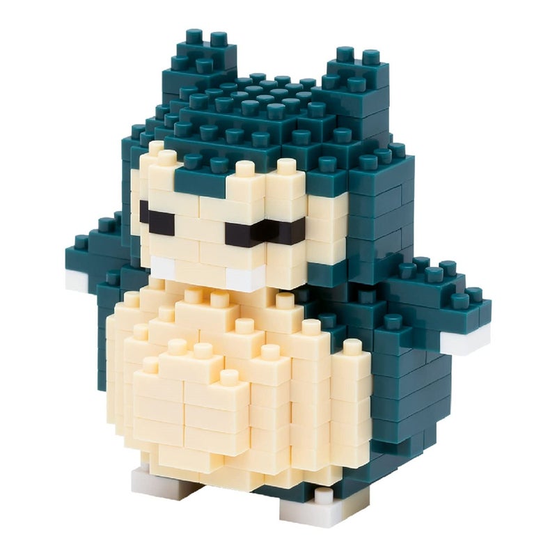 Nanoblock Pokemon Snorlax Building Kit, Grey - Image 1
