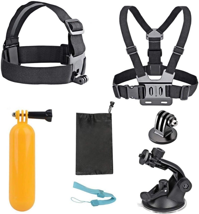 Akaso 7 in 1 Action Camera Accessories Kit for EK7000/EK7000 Pro/Brave 4/Brave 4 pro/Brave 7 LE/Brave 7/Brave 8/V50X/V50 Pro/V50 Elite/GoPro Hero 13 12 11 10 9 - Image 1