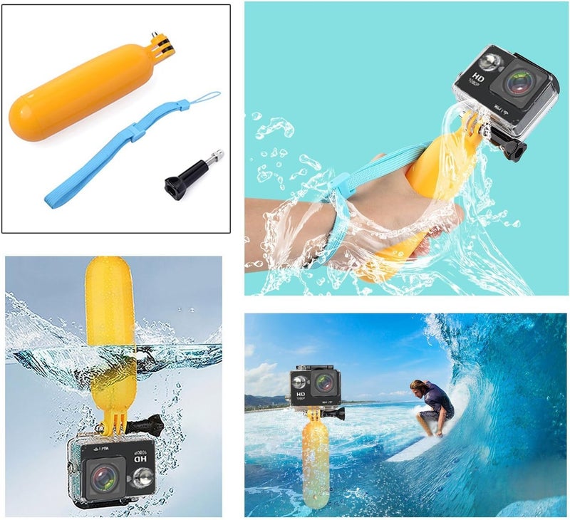 Akaso 7 in 1 Action Camera Accessories Kit for EK7000/EK7000 Pro/Brave 4/Brave 4 pro/Brave 7 LE/Brave 7/Brave 8/V50X/V50 Pro/V50 Elite/GoPro Hero 13 12 11 10 9 - Image 2