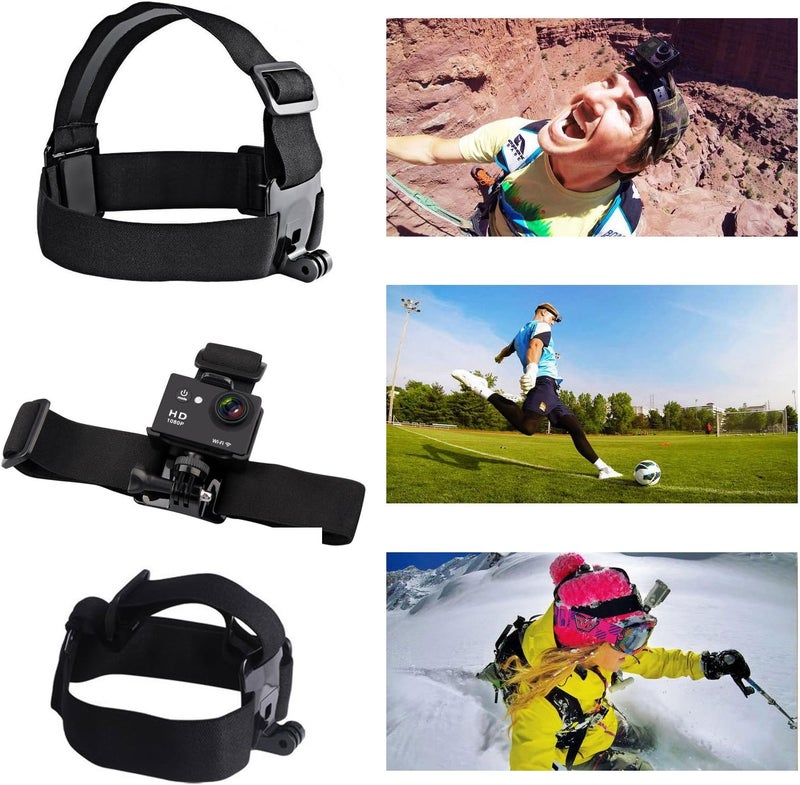 Akaso 7 in 1 Action Camera Accessories Kit for EK7000/EK7000 Pro/Brave 4/Brave 4 pro/Brave 7 LE/Brave 7/Brave 8/V50X/V50 Pro/V50 Elite/GoPro Hero 13 12 11 10 9 - Image 3