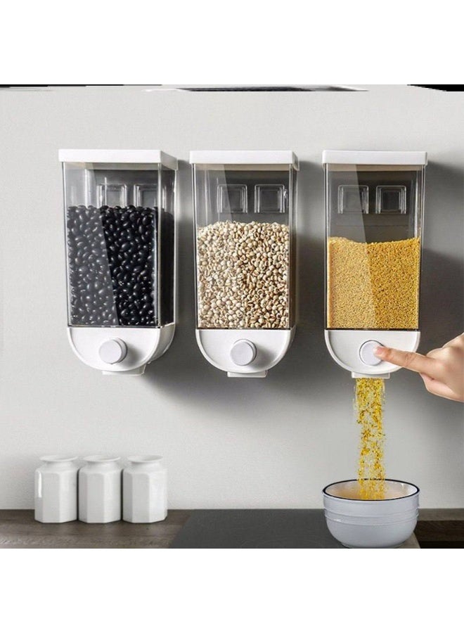 ديسبنسر بقوليات أكريليك مستورد مزود بزر لتسهيل الاستخدام