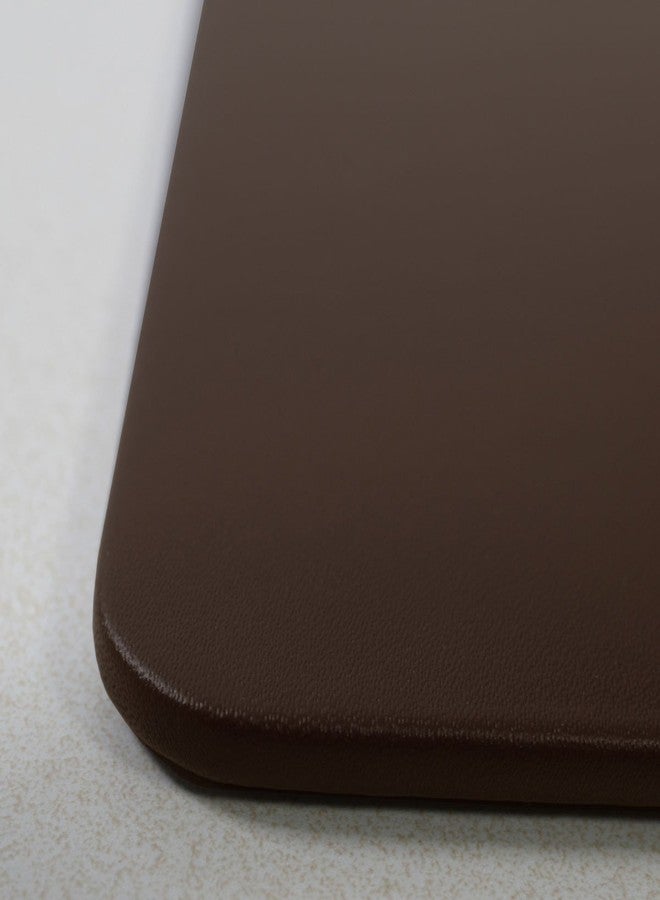 Dacasso Chocolate Brown Leatherette Conference Table Pad, 17 by 14-Inch - Image 4