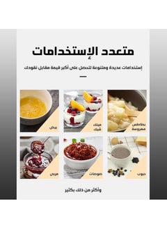 سبيس شوب مضرب يدوي للفوم، خلاط كهربائي لمشروب القهوة، صانع الرغوة، خلاط كهربائي متين KA3068 (ازرق)  - Image 3