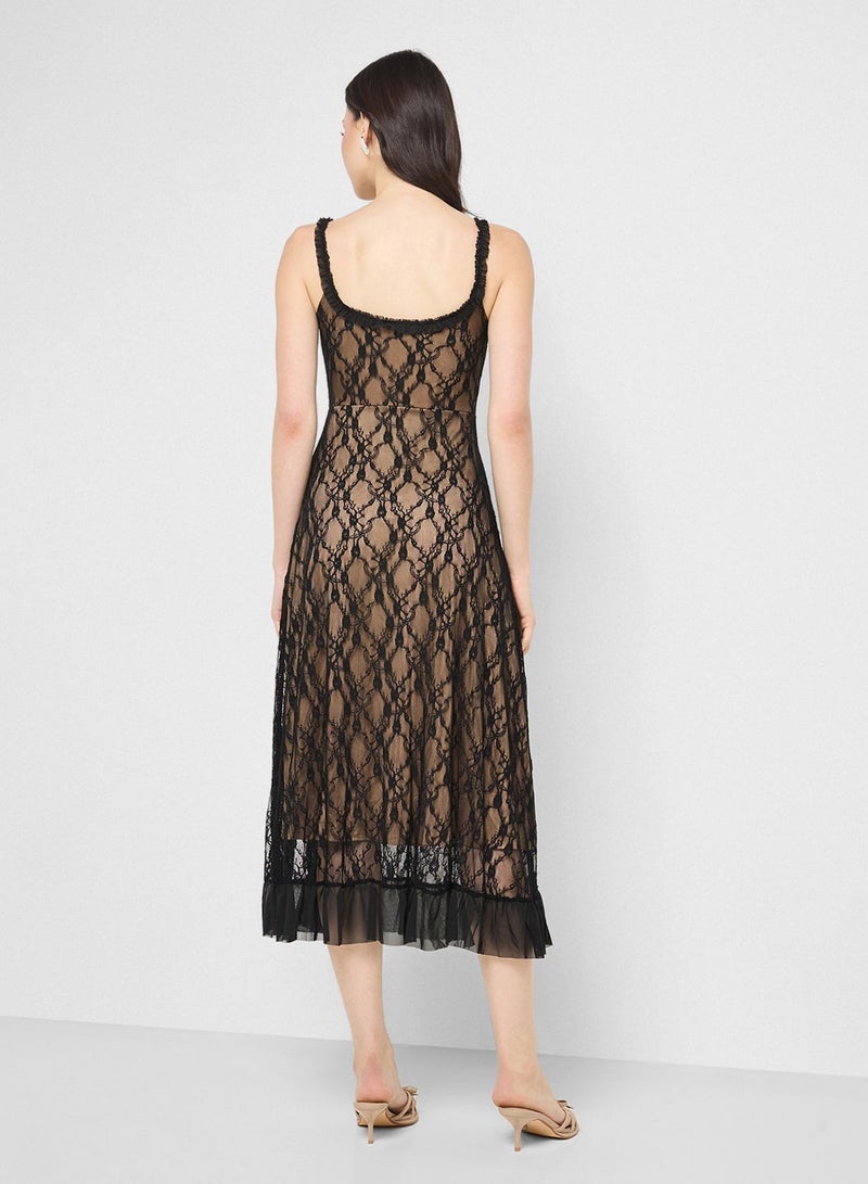 Ginger Cami Lace Slip Dress - Image 4