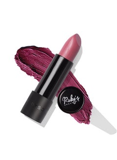 Ruby's Organics Semi-Matte Lipstick For Women, Hydrating And Highly Pigmented, Moisturizing & Non Drying, Lightweight & Long Lasting Formula, Lip Makeup, Paraben-Free, Berry, 3.7G  - Image 1