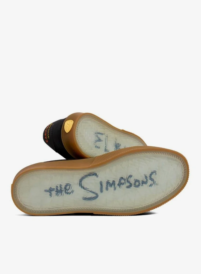 Cariuma  THE SIMPSONS NAIOCA Black Suede Bart Skateboard Sneaker  | Best Price UAE