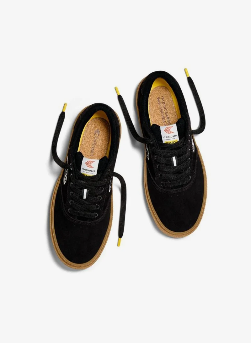 Cariuma  THE SIMPSONS NAIOCA Black Suede Bart Skateboard Sneaker  | Best Price UAE