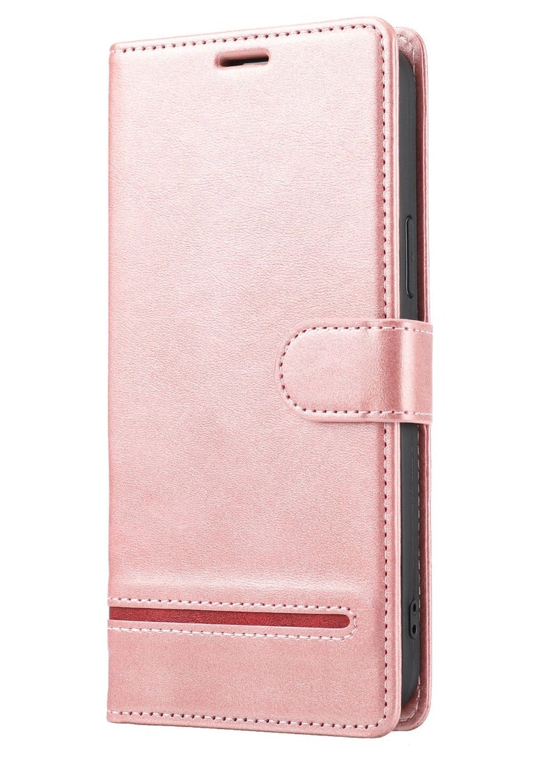 Suteni Flip Cover Leather Protective Hidden Card Slots Phone Case for iPhone - Image 1