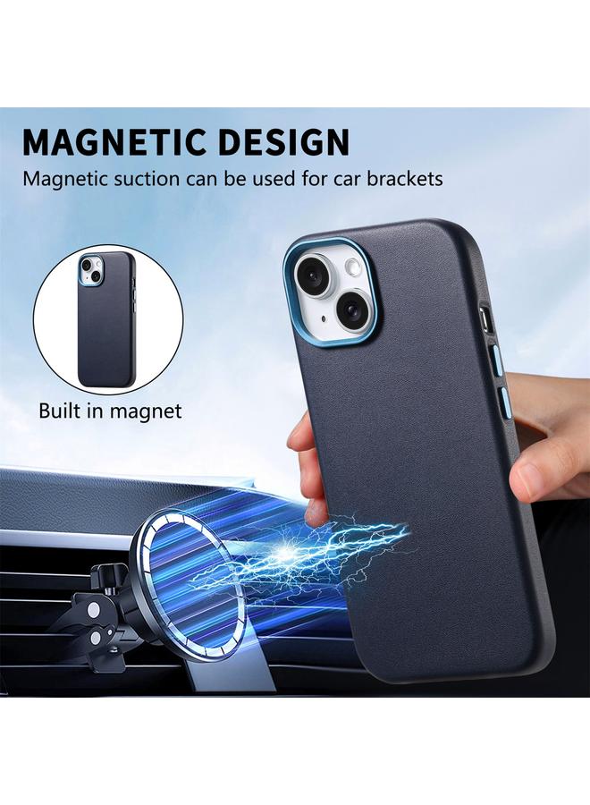 Zaboon Case For iPhone 13 Electroplated Metal Button MagSafe Phone Case - Image 5