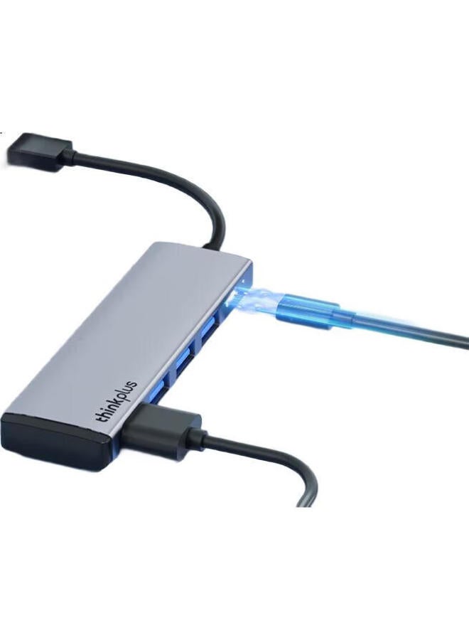 Thinkpad Lenovo Usb Splitter 3.0 Interface Adapter Hub Converter Notebook Expansion Dock Usb Extension Cable Usb Expansion Dock La04B 0.25M Metal - Image 1