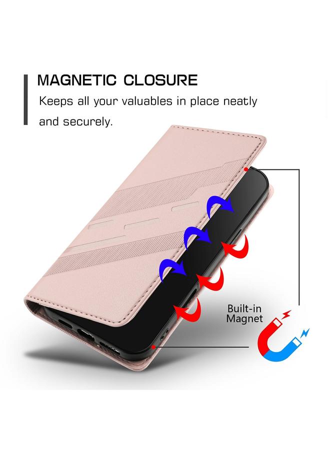 اس-توب جراب لهاتف OPPO A38 4G، جراب هاتف جلدي عتيق متعدد الوظائف منقوش - Image 5