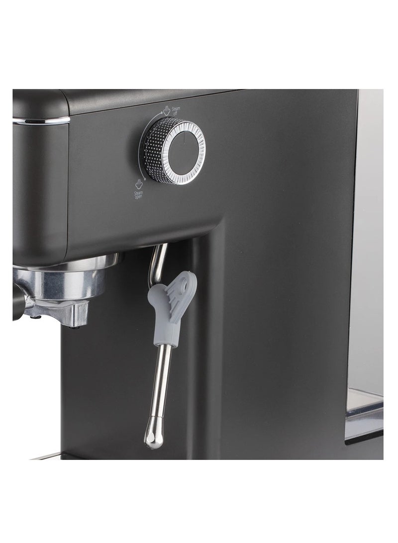 RAF Semi-Automatic Italian Coffee Machine – 1300W Espresso Maker, 1.2L Water Tank, Milk Frother Steam Wand, Pressure Gauge, Dual Boiler System, Easy Clean Home Barista Coffee Maker - Image 5