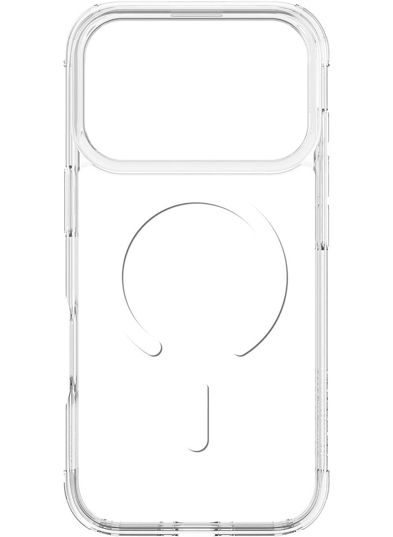 AMAZINGthing غطاء حماية MINIMAL MAG [7.7 قدم] مقاوم للسقوط مصمم لجهاز iPhone 17 Pro MAX متوافق مع MagSafe - شفاف - Image 4