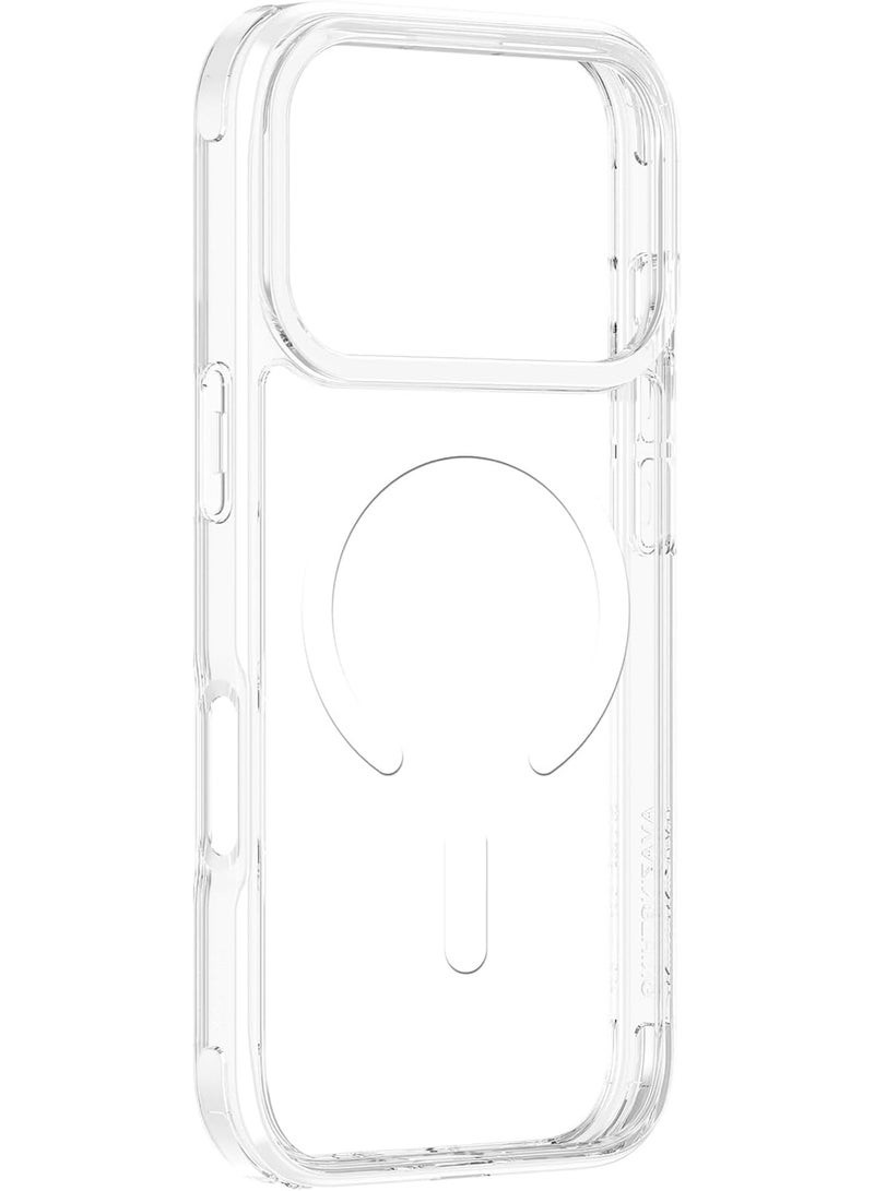 AMAZINGthing غطاء حماية MINIMAL MAG [7.7 قدم] مقاوم للسقوط مصمم لجهاز iPhone 17 Pro MAX متوافق مع MagSafe - شفاف - Image 5