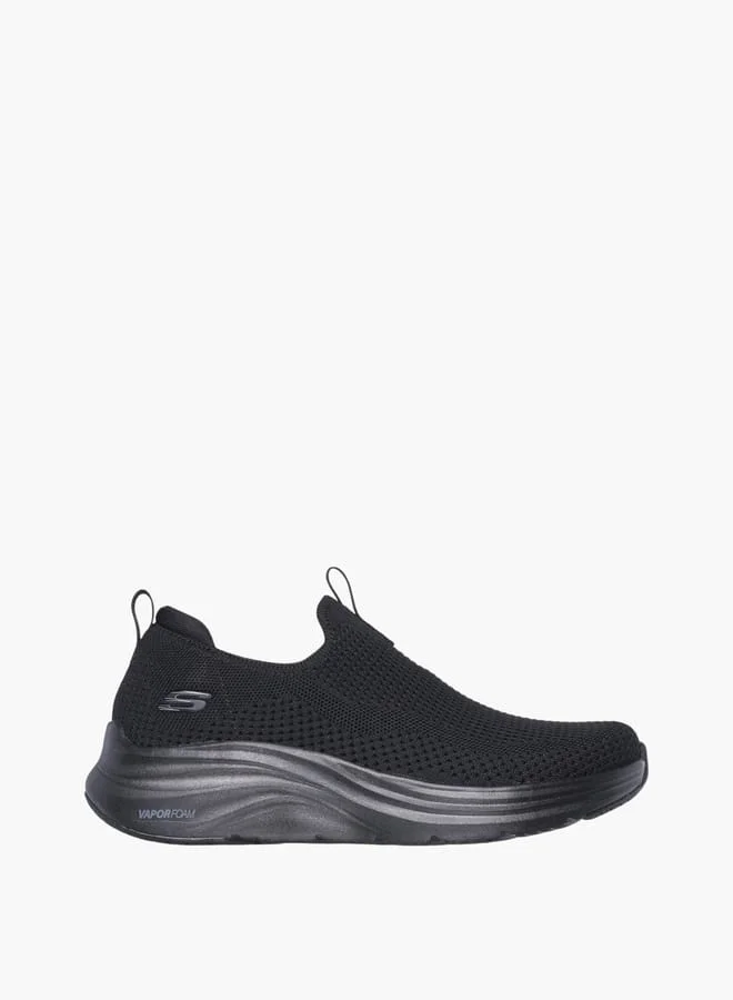 SKECHERS Women's Mesh Slip-On Sports Shoes with Pull Tabs - VAPOR FOAM