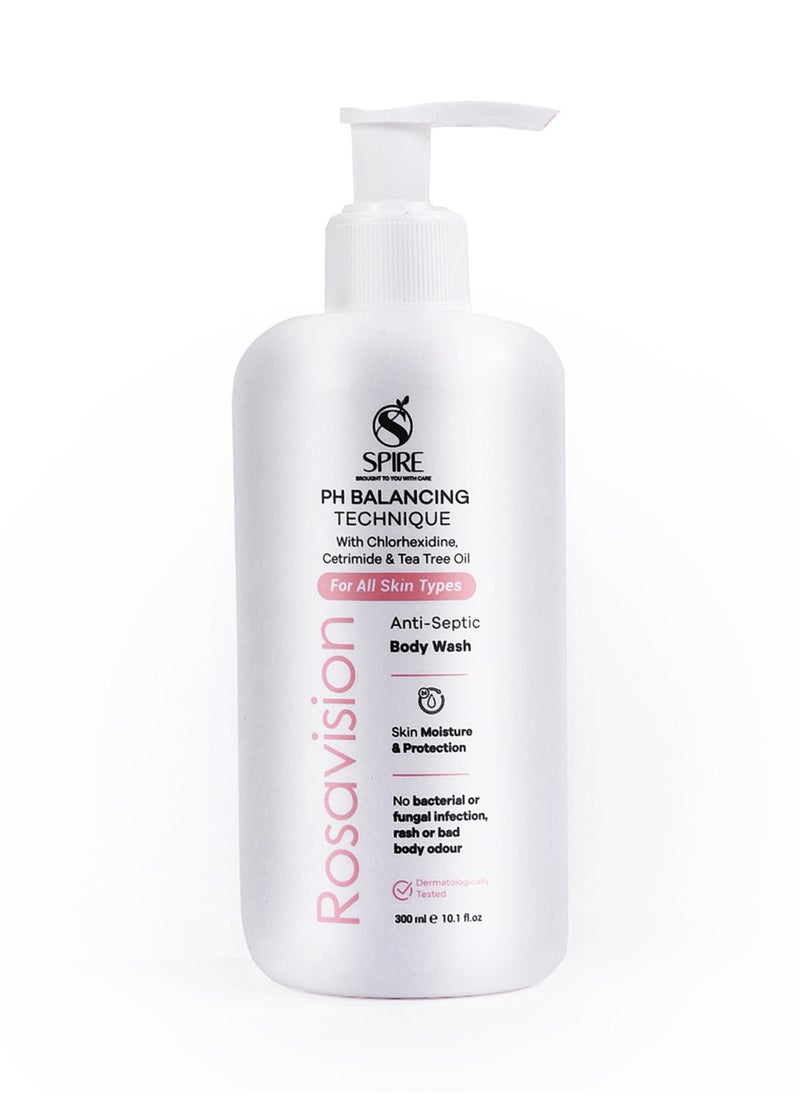 Spire Pharma - Rosavision Anti septic Body Wash - Image 1