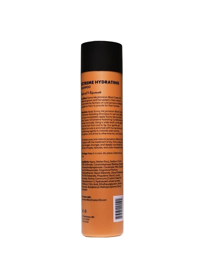 Sunny Isle Jamaican Black Castor Oil Extreme Hydrating Shampoo, Orange, 10 Fl Oz, Packaging May Vary - Image 2