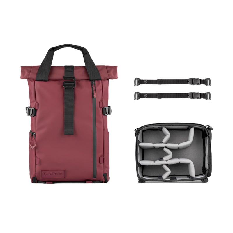 WANDRD PRVKE Rolltop 21L V4 Photography Bundle Expandable Travel Camera Backpack with Essential Camera Cube and Laptop Sleeve - Image 2