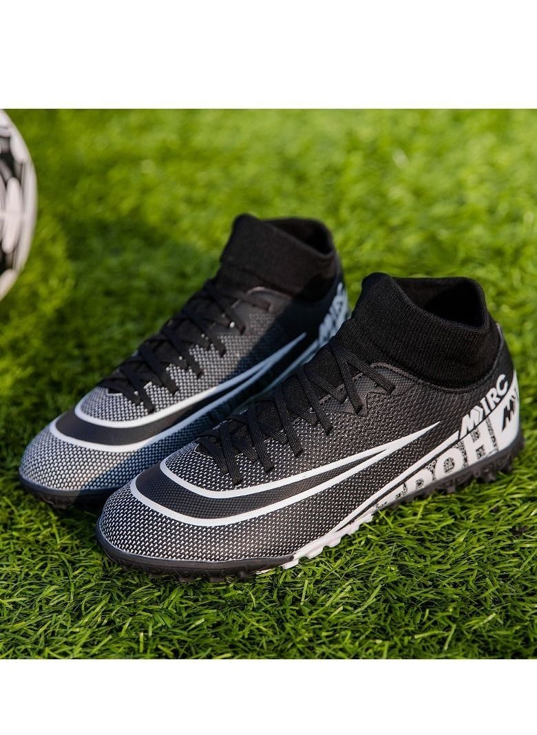 Generic - New High Top Broken Nail Football Shoes - Image 1
