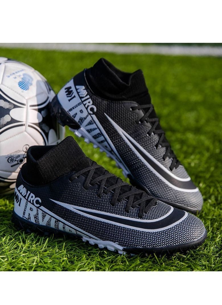 Generic - New High Top Broken Nail Football Shoes - Image 1
