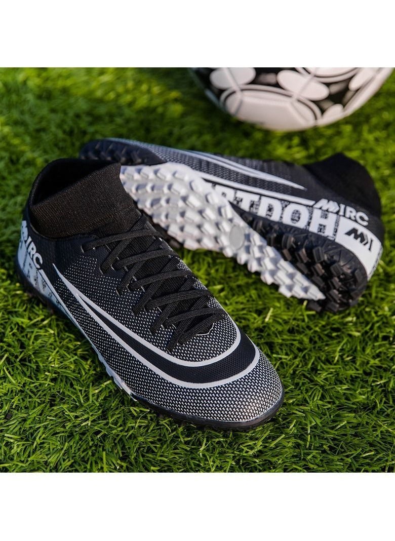 Generic - New High Top Broken Nail Football Shoes - Image 1