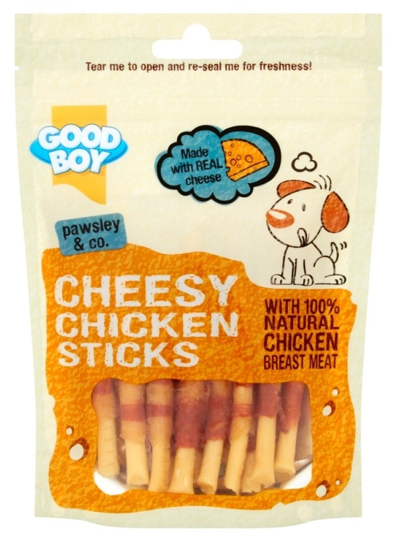 Good boy Chewy Chicken Cheese Stick 80G - Image 1