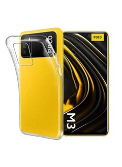 Generic غطاء حماية من السيليكون لكامل الجسم لهاتف Xiaomi POCO M3، شفاف  - Image 2