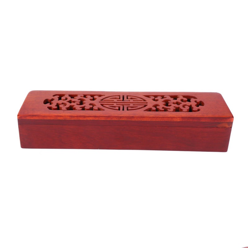 Hollow Incense Box: High Quality Vietnam Nanmu Hard Wood, Lightweight Easy To Carry, Exquisite Workmanship - Corrosion Resistant Durable, 3 Patterns Available for Home Fragrance Use - Image 4