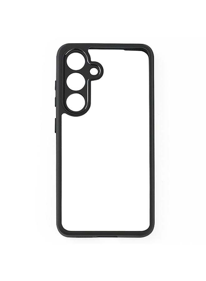 S-TOP Case For Samsung Galaxy S24 5G Frosted TPU + Transparent PC Phone Case - Image 2