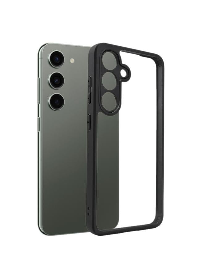 S-TOP Case For Samsung Galaxy S24 5G Frosted TPU + Transparent PC Phone Case - Image 1