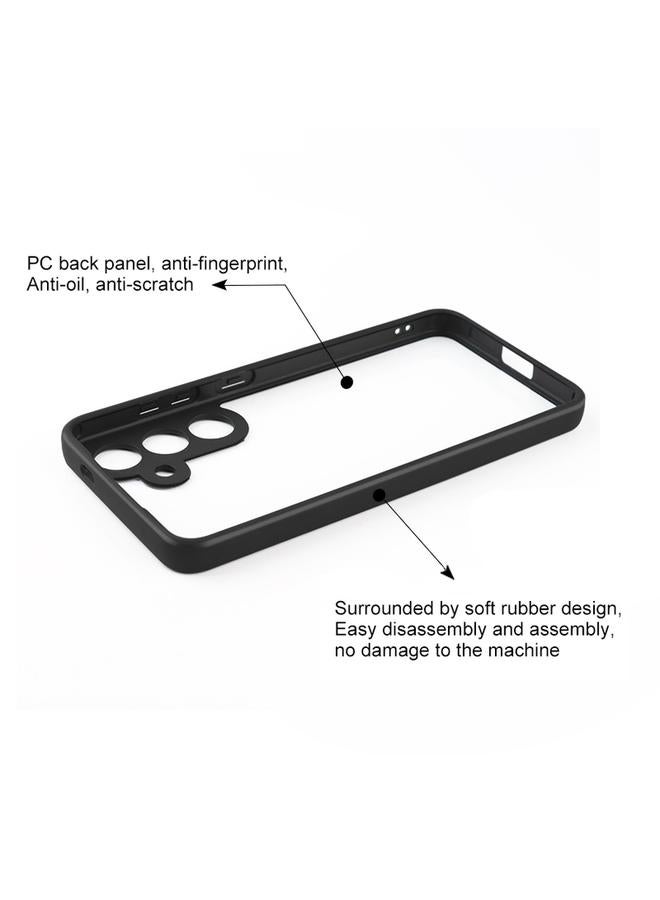 S-TOP Case For Samsung Galaxy S24 5G Frosted TPU + Transparent PC Phone Case - Image 4