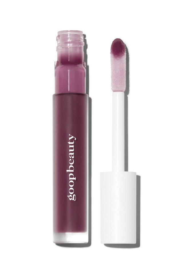 جووب ملمع شفاه جل مرطب من غوب بيوتي | ملمع شفاه مرطب لترطيب وتكبير الشفاه | حمض الهيالورونيك وفيتامين هـ | لون التين - باذنجاني شفاف | 0.13 أونصة - Image 1
