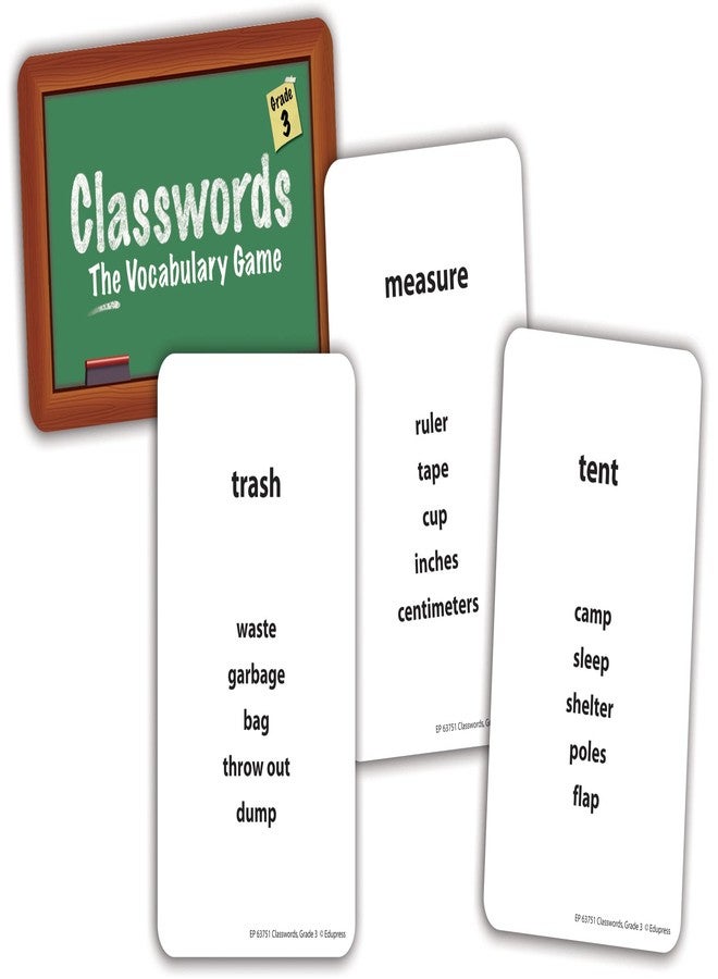 إدوبريس لعبة Edupress Classwords، الصف الثالث (EP63751) - Image 3