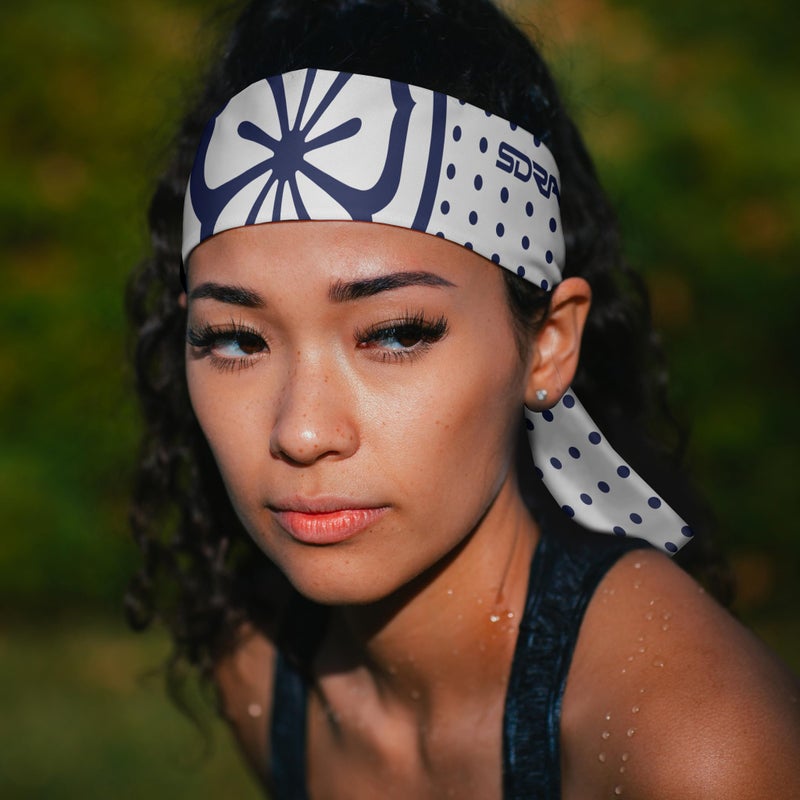 Suddora Daniel-San Lotus Headband, Lightweight and Breathable Tie Style Athletic Headband for Karate, Running, Cycling, Tennis, Versatile Head Gear for Ninja Costumes, Cosplay, Halloween - Image 5