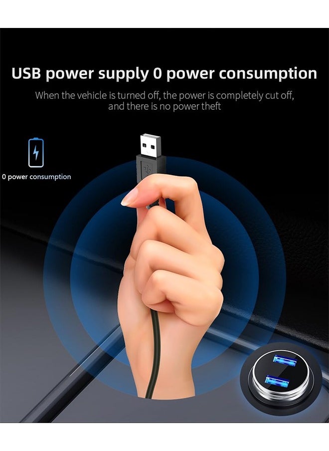 DAREU - Universal Green GPS Speedometer with KMH HUD Display, High-Definition Car Locator, USB Plug & Play for All Vehicle Models - Image 1
